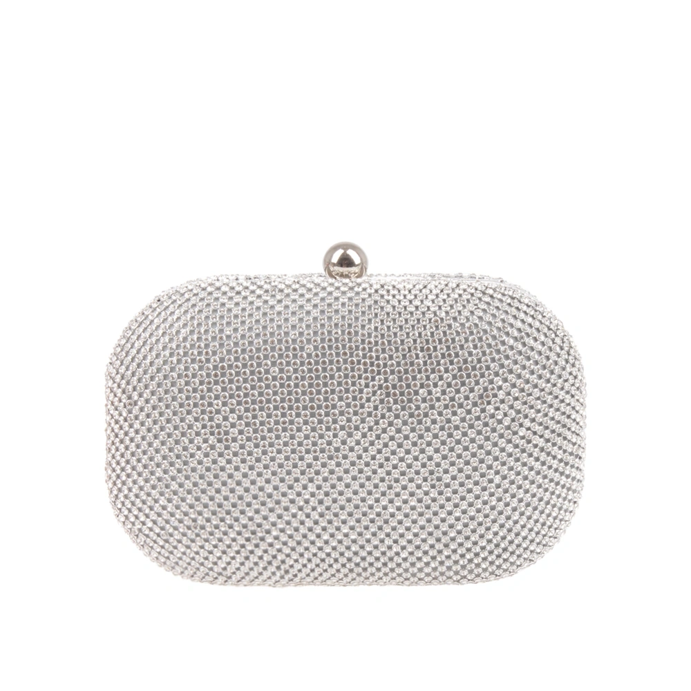 Genti de ocazie - Geanta de ocazie Antonia Moretti AM1506, Argintiu, Bagsy