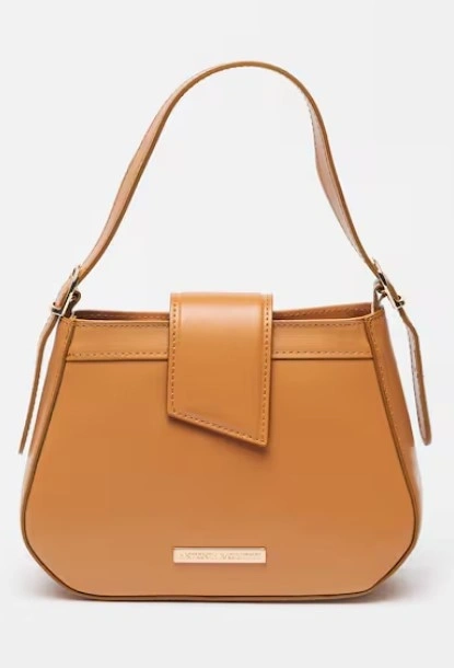 Genti de umar - Geanta de umar din piele naturala Antonia Moretti AM1577, Cognac, Bagsy