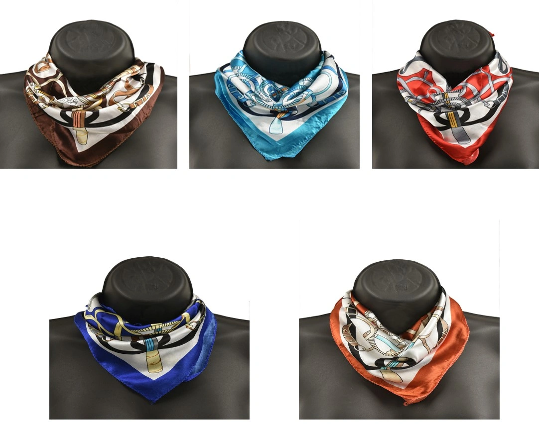 Genti de umar - Esarfa patrata satinata Promesse, 50x50 cm, Bagsy