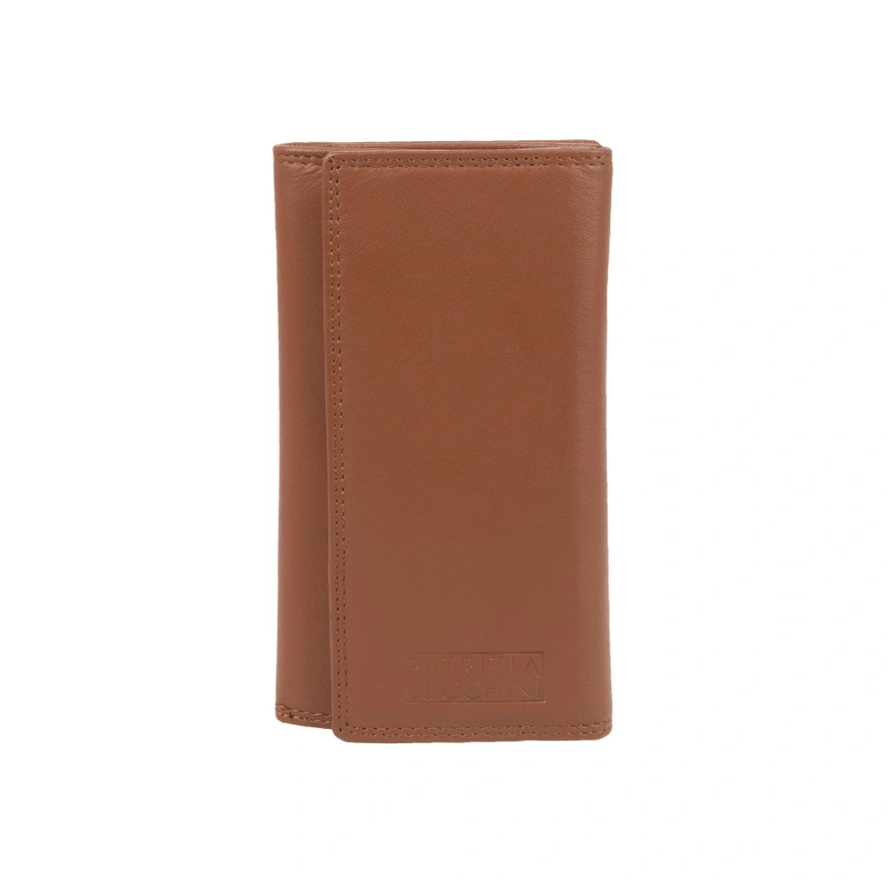 Portofele - Portofel dama din piele naturala Patrizia Lucchini PL1670, Cognac, Bagsy