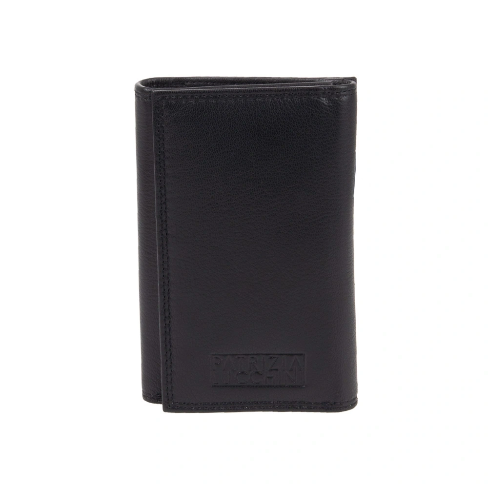 Portofele - Portofel dama din piele naturala Patrizia Lucchini PL1695, Negru, Bagsy