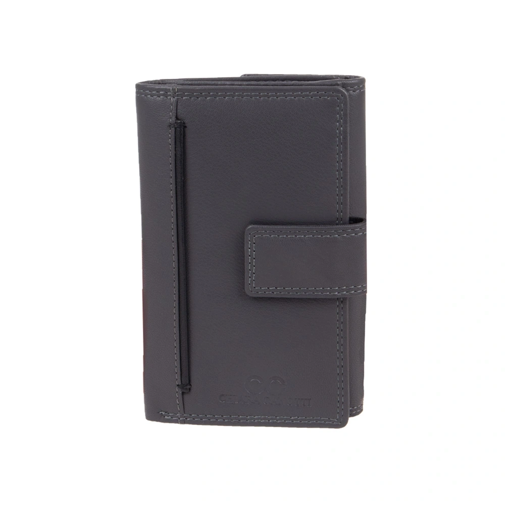 Portofele - Portofel dama din piele naturala Chiara Canotti CC1697, Gri, Bagsy