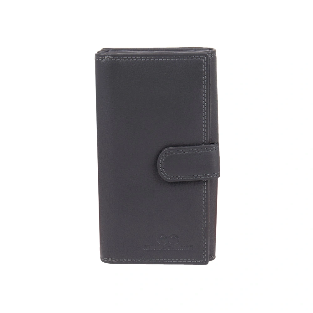 Portofele - Portofel dama din piele naturala Chiara Canotti CC1674, Gri, Bagsy