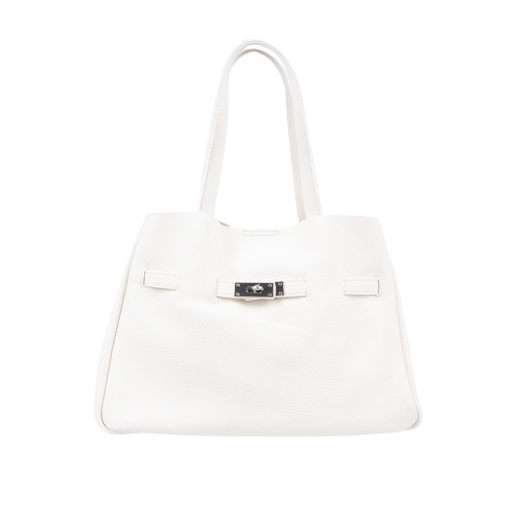 Genti de umar - Geanta de mana Francesca Rossi FR6491, Alb, Bagsy