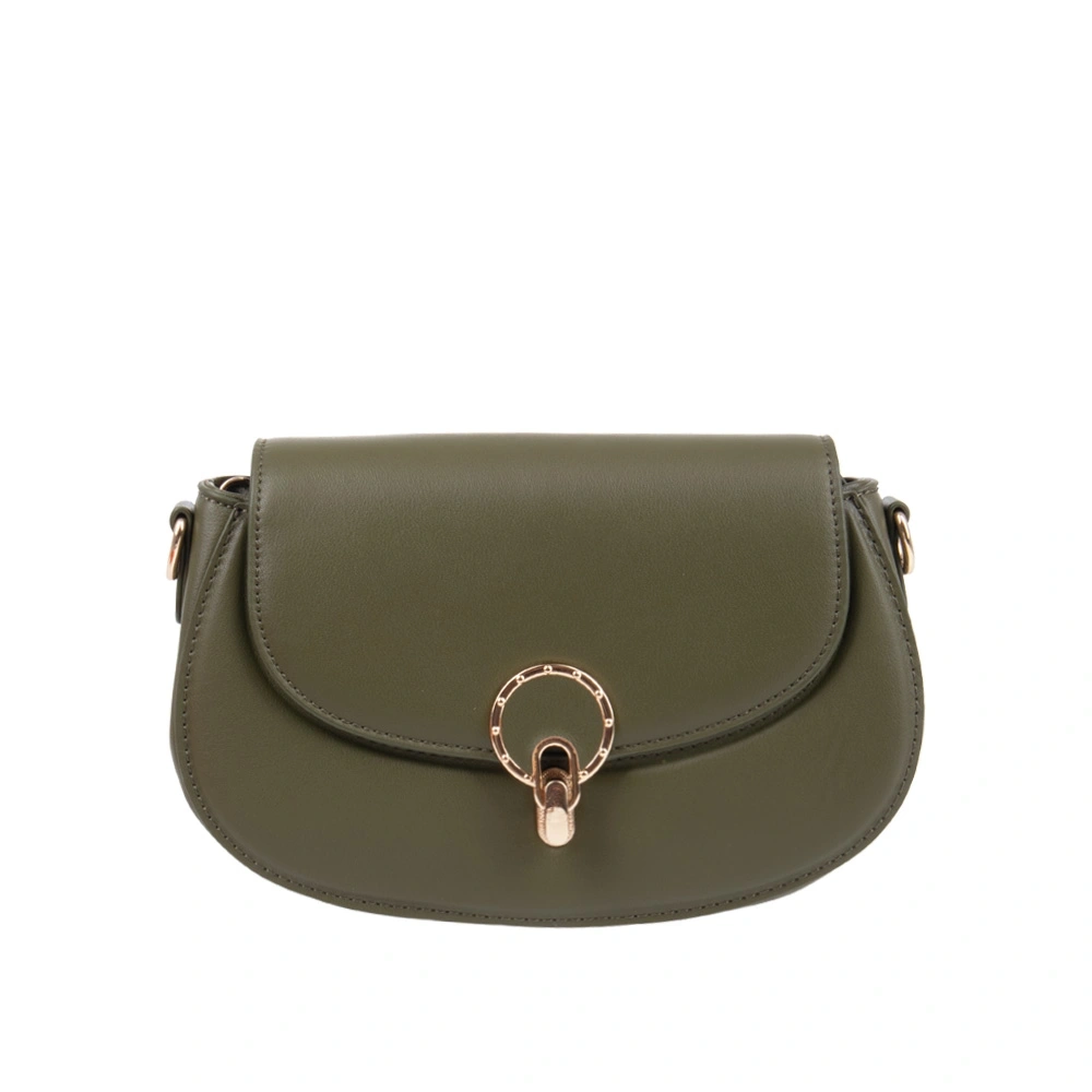 Genti de umar - Geanta de umar din piele ecologica Francesca Rossi FR6531, Verde, Bagsy