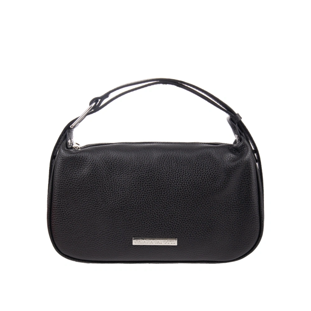 Genti de umar - Geanta de umar din piele naturala Chiara Canotti CC1732, Negru, Bagsy