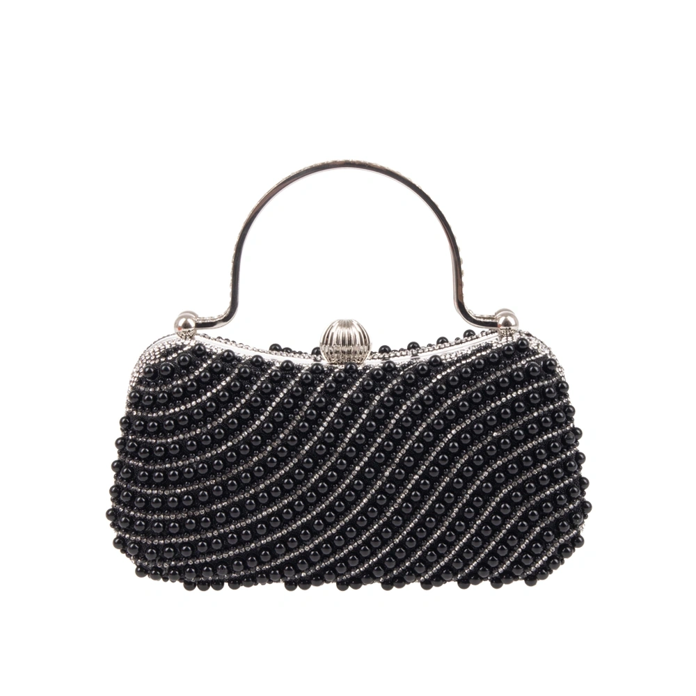 Genti de ocazie - Geanta de ocazie Carolina di Rosa CR1780, Negru, Bagsy