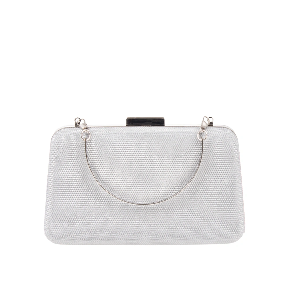 Genti de ocazie - Geanta de ocazie Carolina di Rosa CR1782, Argintiu, Bagsy