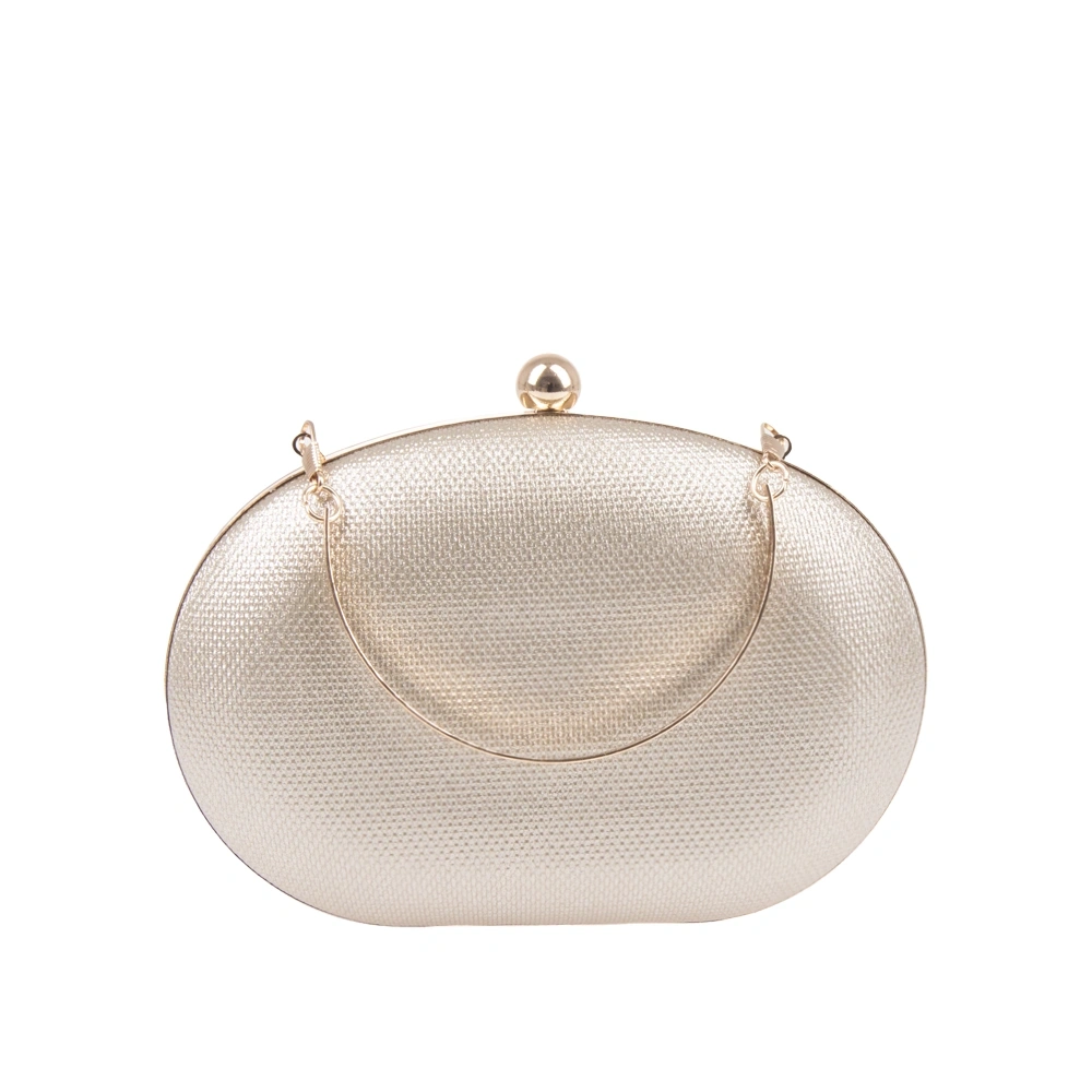 Genti de ocazie - Geanta de ocazie Carolina di Rosa CR1784, Auriu, Bagsy