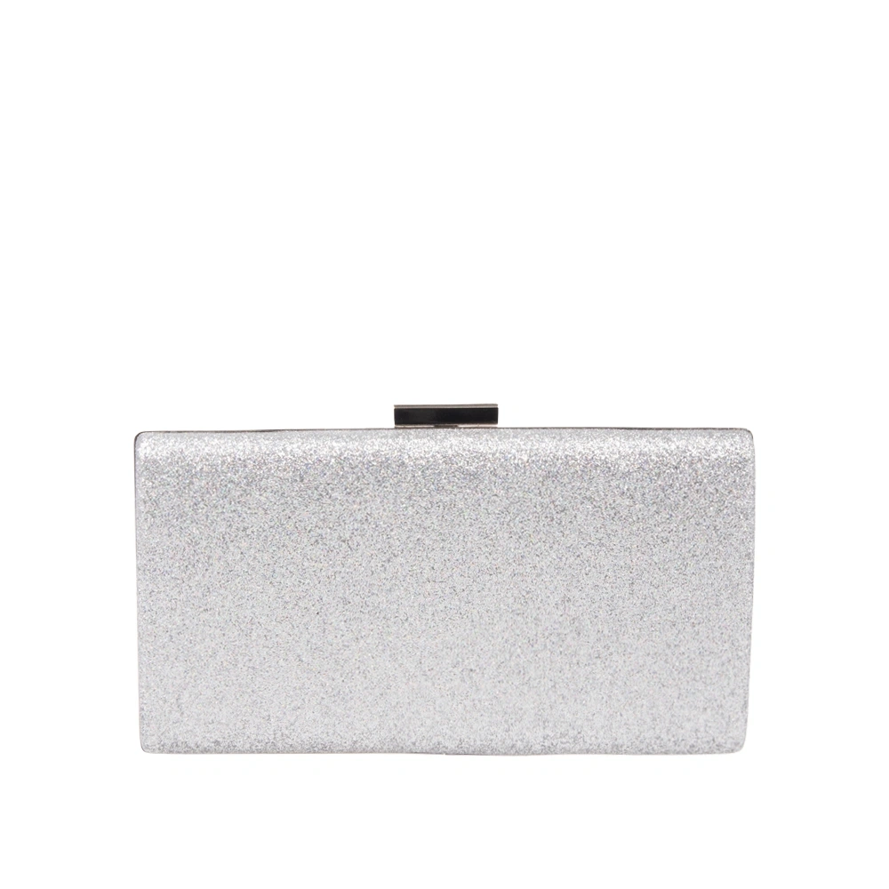 Genti de ocazie - Geanta de ocazie Carolina di Rosa CR1785, Argintiu, Bagsy