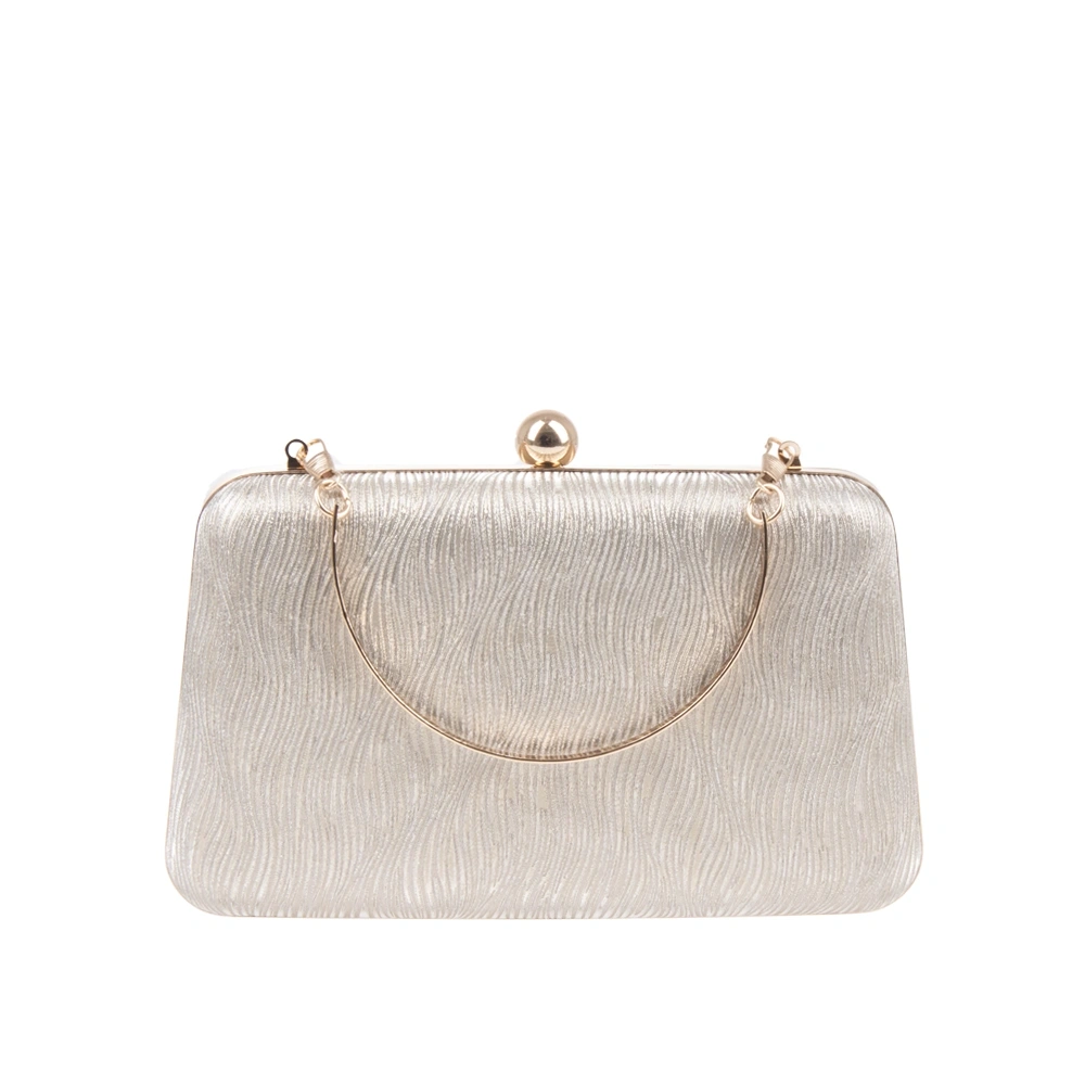 Genti de ocazie - Geanta de ocazie Carolina di Rosa CR1786, Auriu, Bagsy